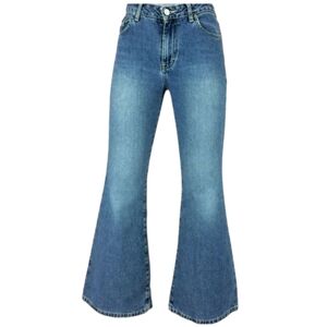 90's Vintage Calvin Klein Flare Jeans Super RARE! Big back pocket Logo S…